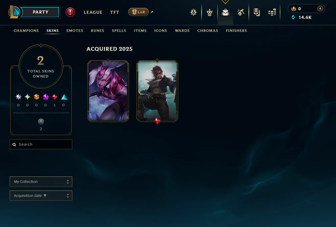 ⚡【 EUW 】 ∙ Platinum IV Smurf 🔥 81% WR ⭐ Emerald MMR🔷2 Skins🔷14K BE🔷Full Ownership🚚 Instant Delivery